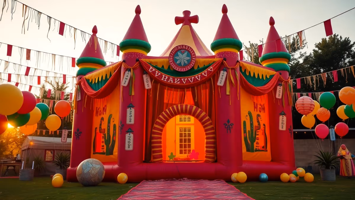 ¿Cuánto cuesta rentar un inflable en CDMX?