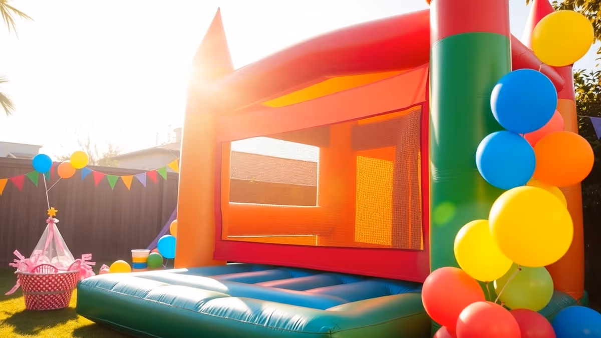 Castillo Inflable para Cumpleaños Infantil en CDMX