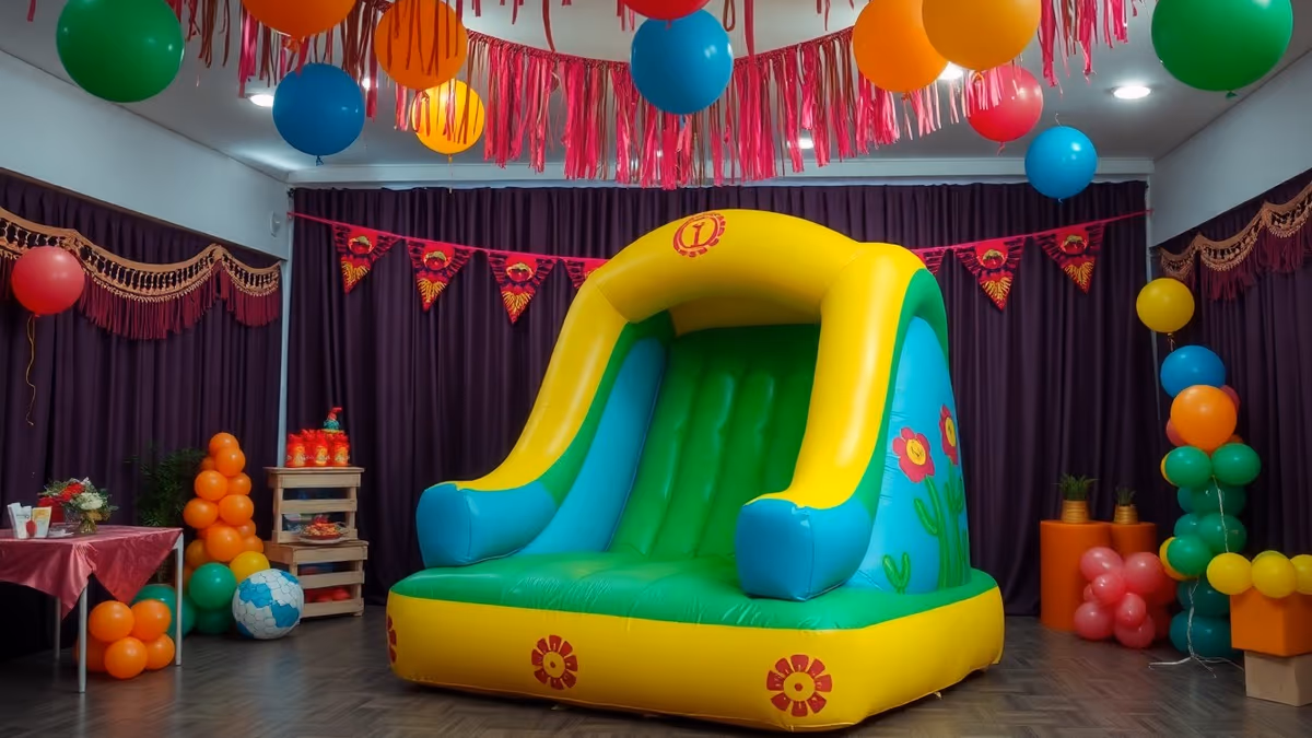 Cómo Decorar una Fiesta Infantil Alrededor del Inflable — foto 3