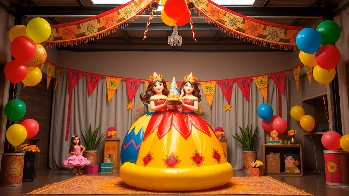 Fiesta de Princesas con Inflable para Niñas en CDMX — foto 3