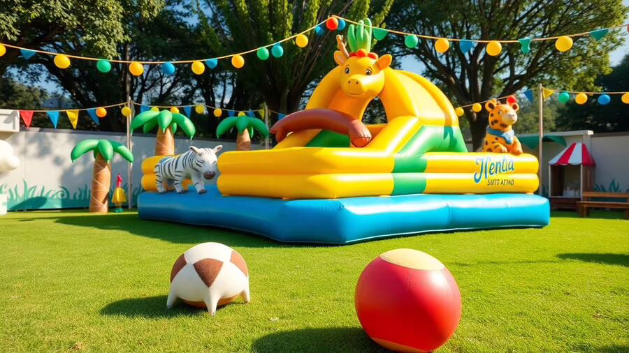 Fiesta Temática Safari con Inflable en CDMX — foto 1