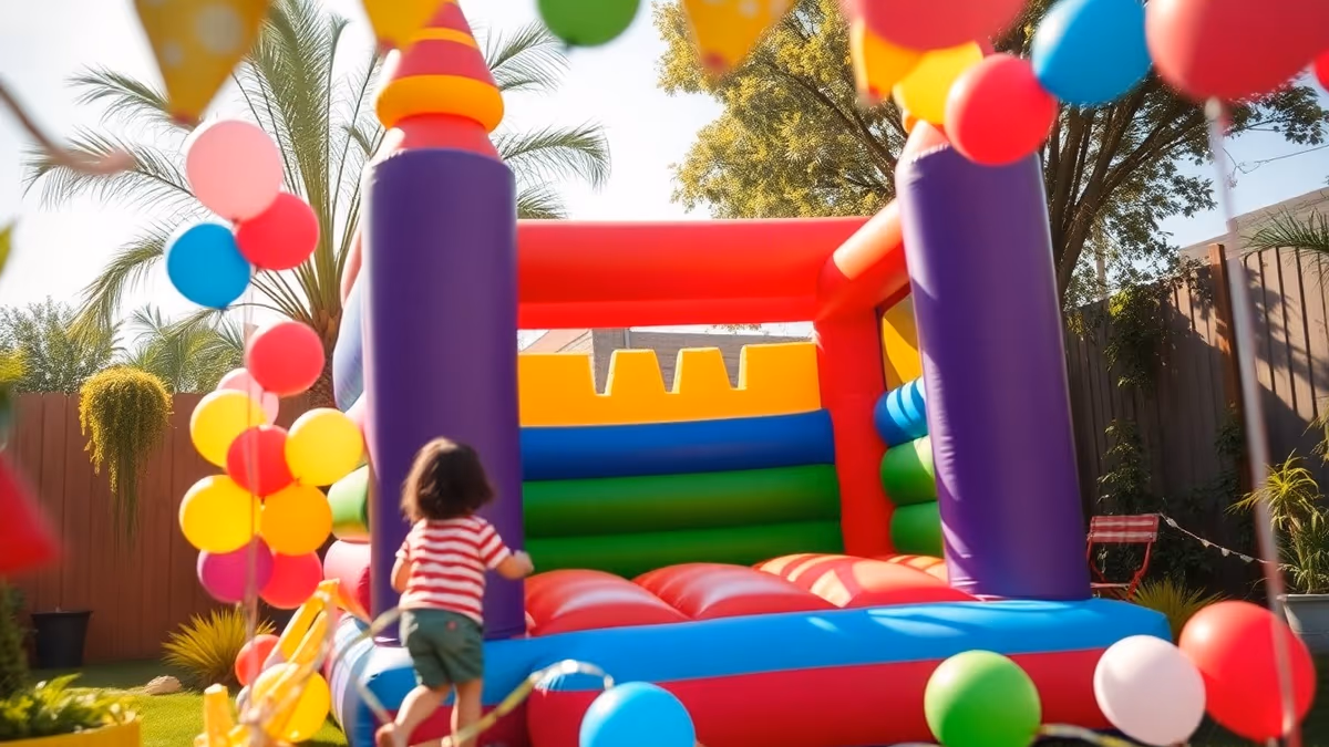 Fiesta Temática Safari con Inflable de Jungla en CDMX