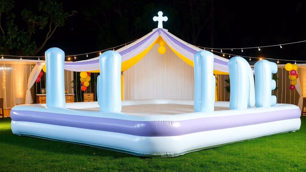 Inflable Elegante para Fiestas de XV Años en CDMX — foto 1