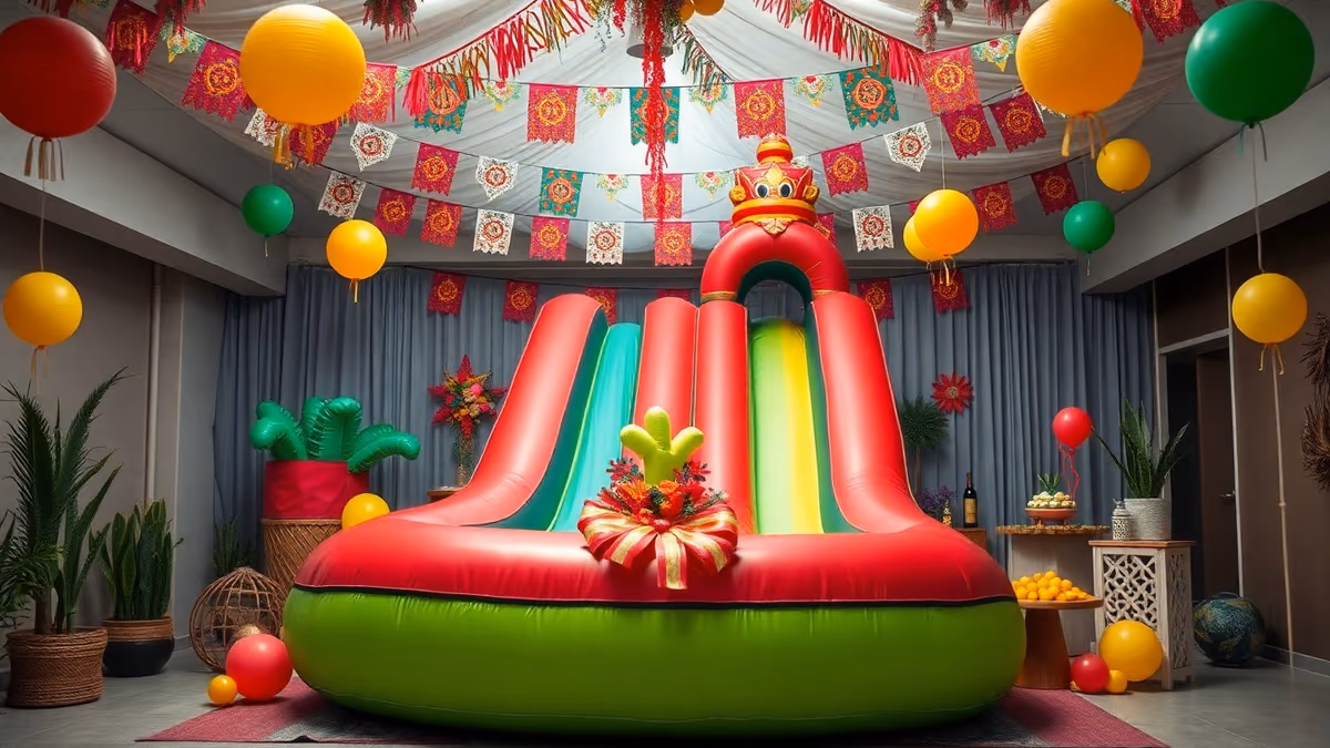 Inflables Grandes con Tobogán para Eventos en CDMX — foto 2