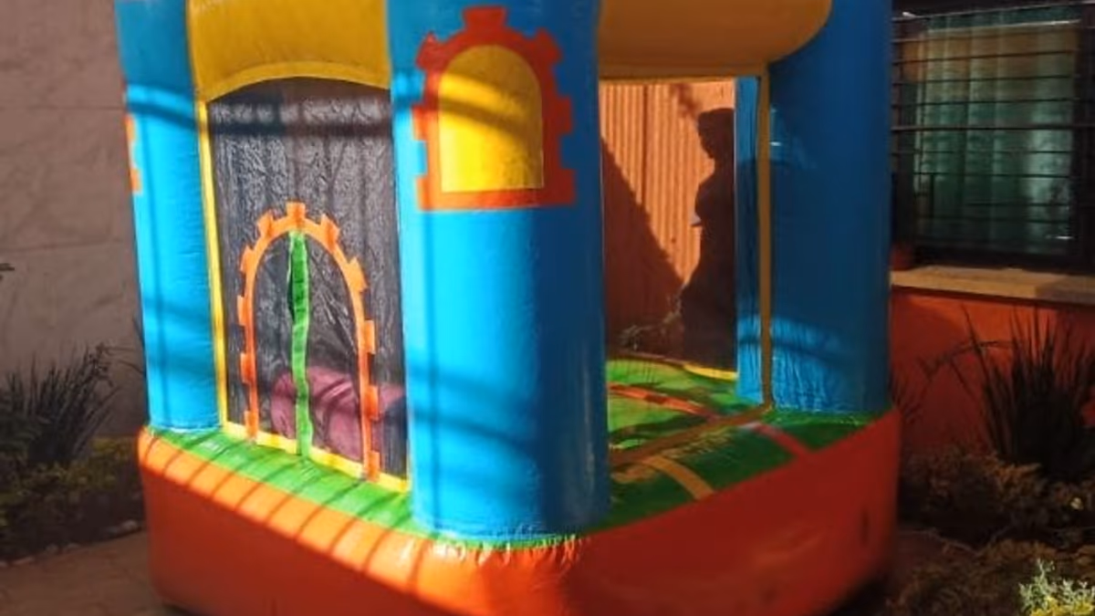 Inflable temático pirata para cumpleaños infantil