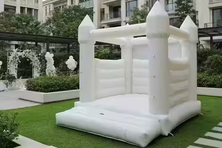 Castillo Blanco en terraza para boda en CDMX