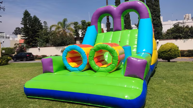 Renta inflable Extremo en CDMX - carrera competitiva