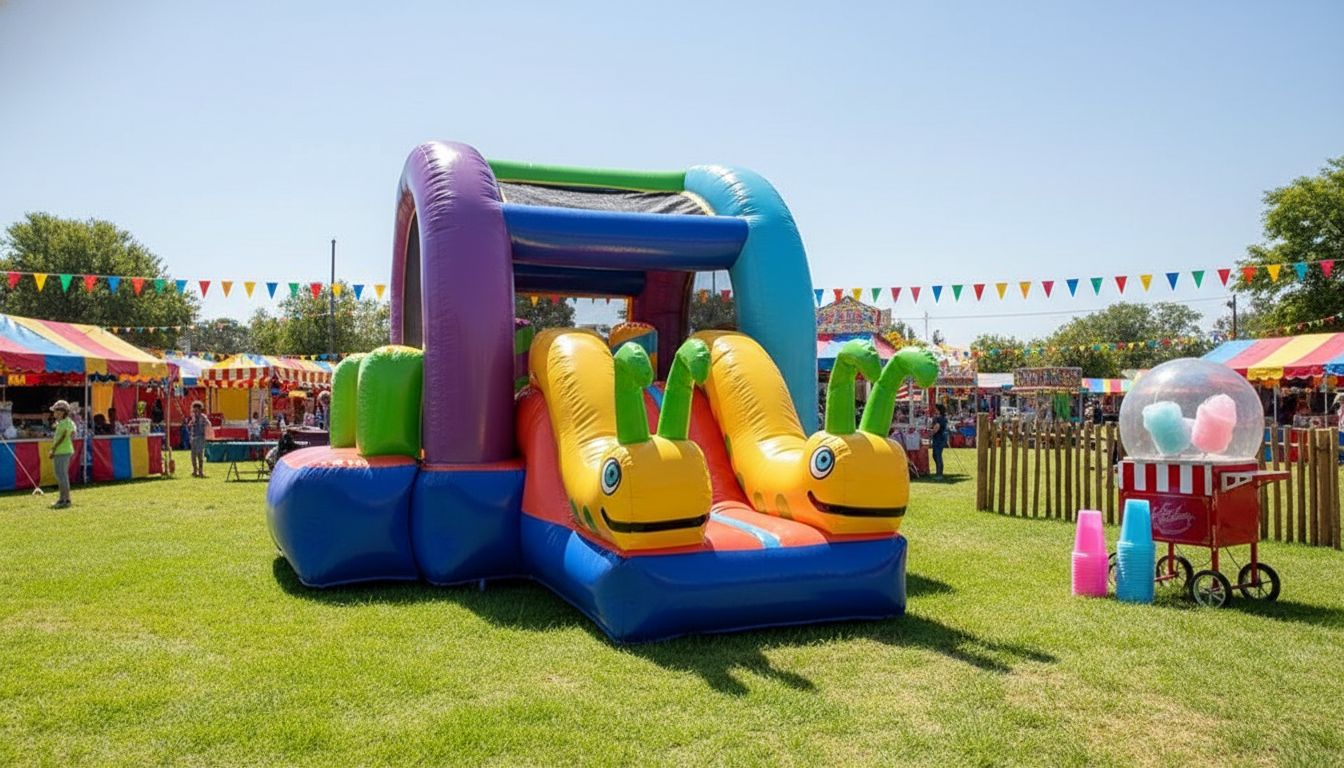 Inflables Coloridos para Fiestas Infantiles en CDMX