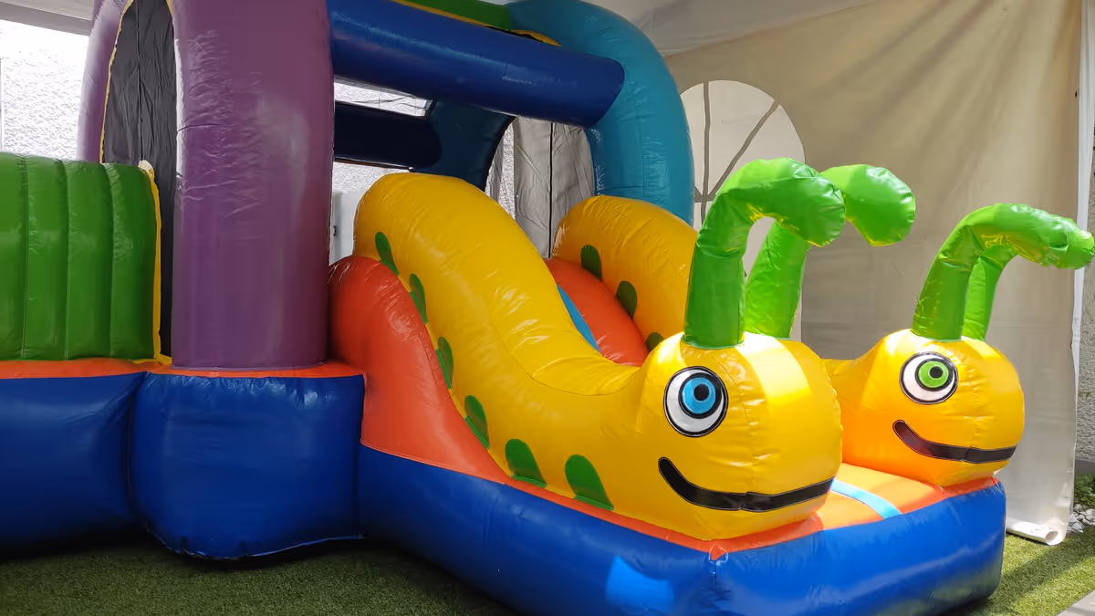 Renta de inflable Gusanitos en Ciudad de México