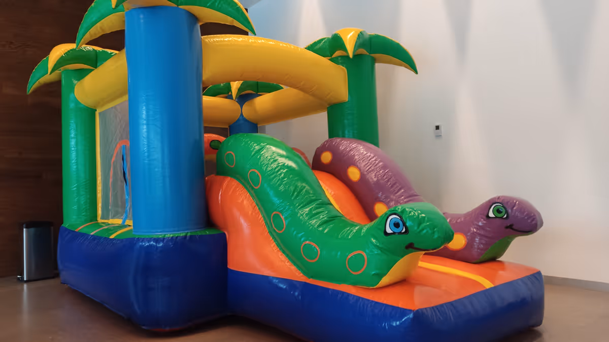 Mini Jungla instalada en evento al aire libre