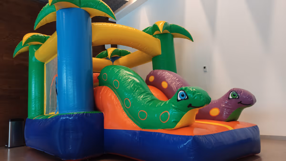 Renta de inflable Mini Jungla en Ciudad de México